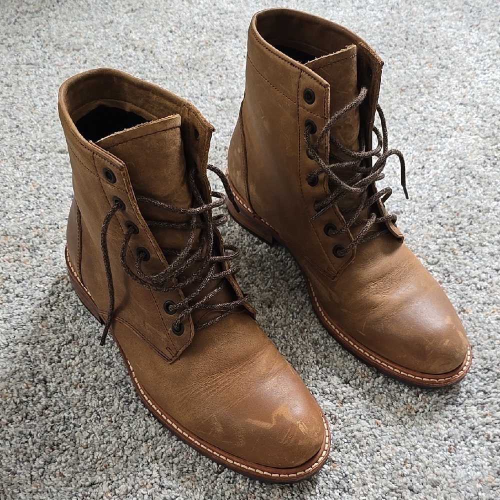 Nisolo Women’s All-Weather Amalia Boot Dark Tobacco Size 10